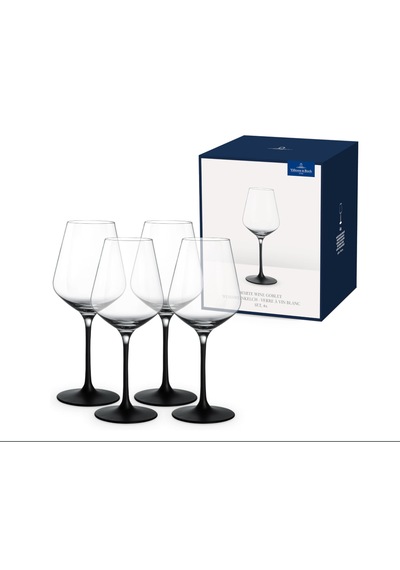 Villeroy&boch Manufacture Rock Collection Kadeh Siyah