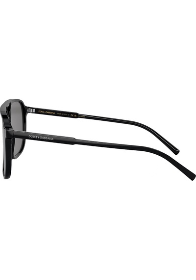 DOLCE&GABBANA  4423 501/81 58  Erkek SİYAH Köşeli Çerçeve Güneş Gözlüğü