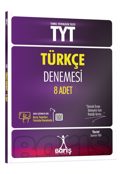 Barış Yayınları Tyt Türkçe Denemesi 8 Adet