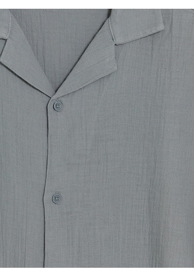 Lcw Vision Yeşil Regular Fit Müslin Erkek Gömlek