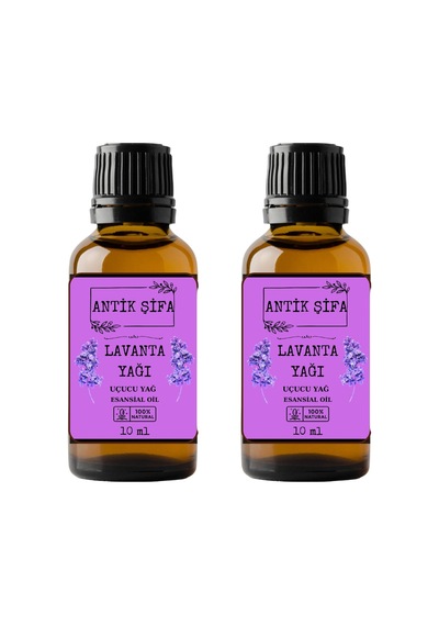 Lavanta Yağı 2 X 10 Ml - %100 Seyreltilmemiş, Doğal Lavanta Uçucu Yağı 20 ML
