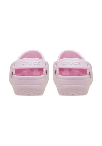 Crocs Classic Floral Cut Out Clog T Çocuk Sandalet 210944-6zw Pembe