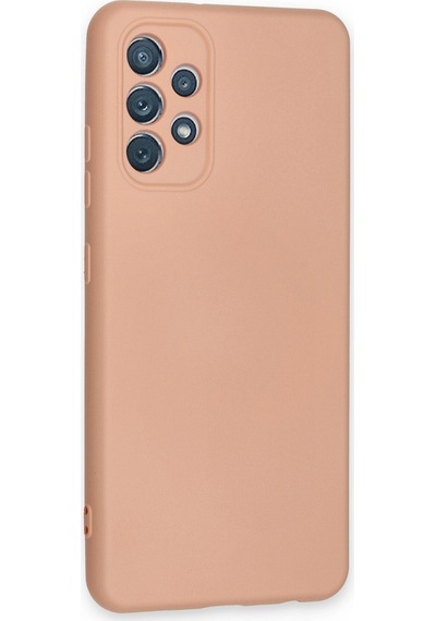Newface - 958 - Samsung Galaxy Uyumlu A13 4g Kılıf Nano İçi Kadife Silikon - Csmo-tex - - Pudra