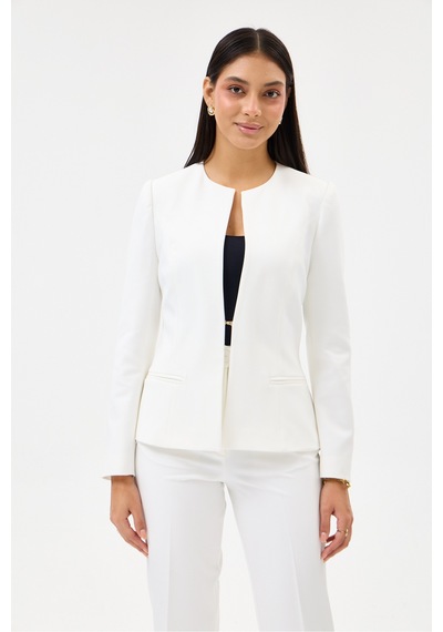 Velnara Moda Kırık Beyaz Klasik Kadın Takım Elbise-sıfır Yaka Ceket & Cepli Dar Paça Pantolon Kırık Beyaz - 927027358 Kırık Beyaz Velnara Moda Kırık Beyaz Klasik Kadın Takım Elbise-sıfır Yaka Ceket & Cepli Dar Paça Pantolon Kırık Beyaz - 927027358 Kırık Beyaz