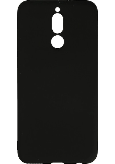 Cosmotex Newface Huawei Mate 10 Lite Kılıf Nano İçi Kadife Silikon - Siyah Sıyah