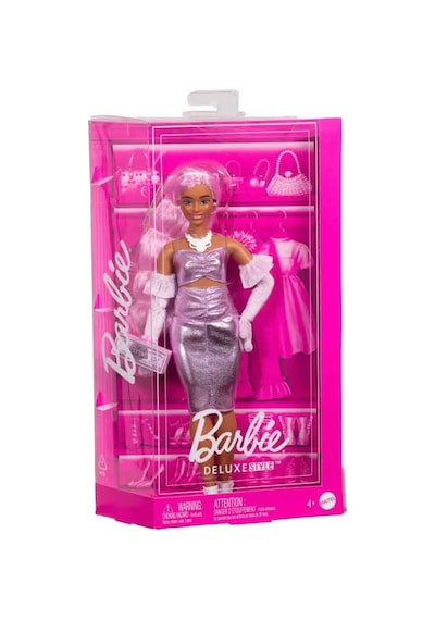 Barbie Deluxe Style Bebekler - Pembe Saçlı Hyv25