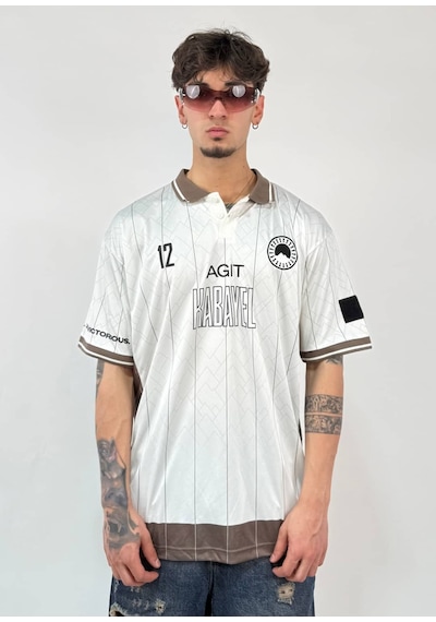 Zaee Kabayel 12 Vintage Polo Forma Beyaz
