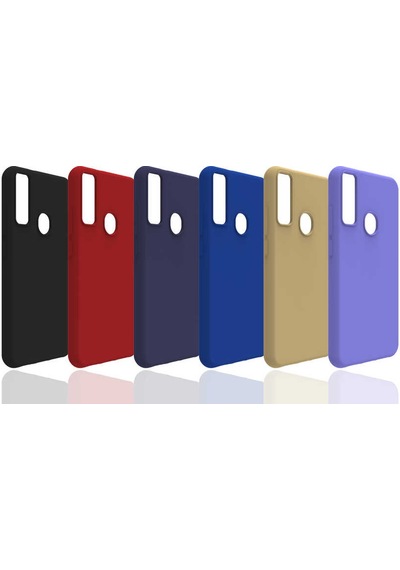General Mobile 20 Pro Kılıf Zore Biye Silikon Mavi