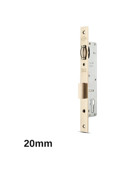 Kale 15520-4 Silin. Daire Kilidi Makaralı - Nikel 20 Mm 15520000004