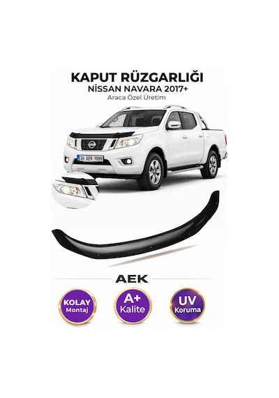 Nissan Navara Kaput Rüzgarlığı 2016