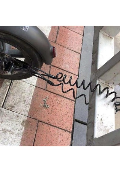 Elektrikli Scooter Bisiklet Motosiklet Tekerlek Fren Diski Anahtarlı Kilidi