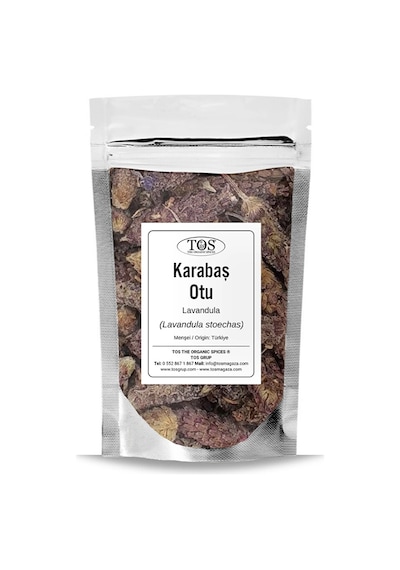 Tos The Organic Spices Karabaş Otu 100 G Lavandula Stoechas