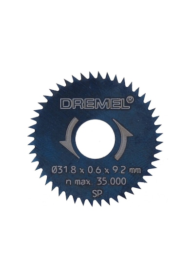 Dremel 546 Minyatür Daire Testere Bıçağı 31.8 Mm 2'Li Paket