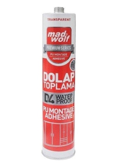Mad Wolf Dolap Toplama Silikonu Şeffaf 400Gr 30 Adet