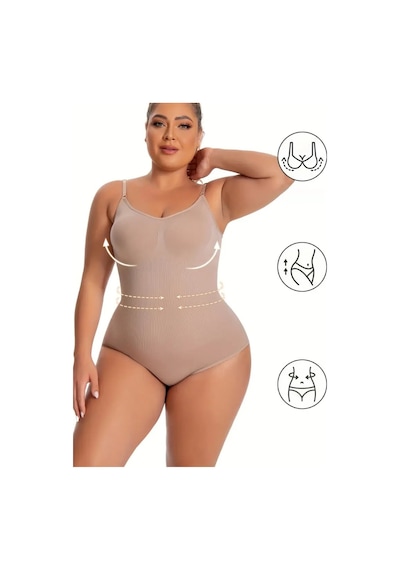 Mistirik Mamey Model Bel Göbek Ve Karın Sıkılaştırıcı Seamless Çıtçıtlı Korse Ten Renk8 Ten