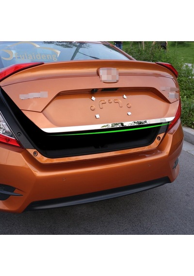 Honda Civic Fc5 Krom Bagaj Alt Çıtası 2016 - 2020