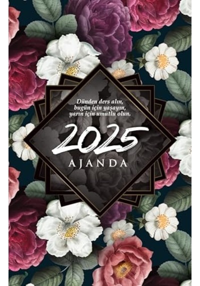 2025 Ajanda - Ay Bahçesi Açık Gri