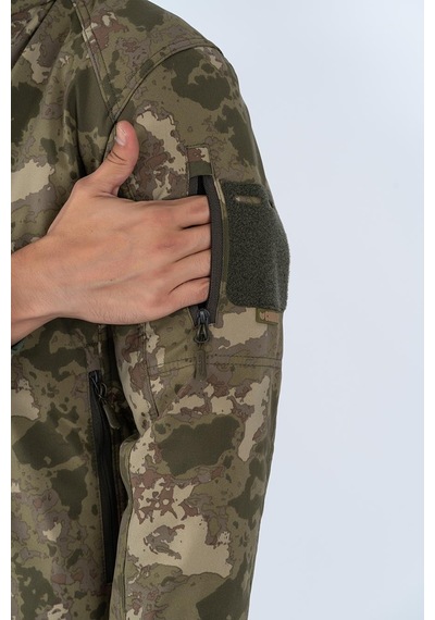 Combat Tactical Mont Tactıcal Softshell Kamuflaj - 305-649-renkli