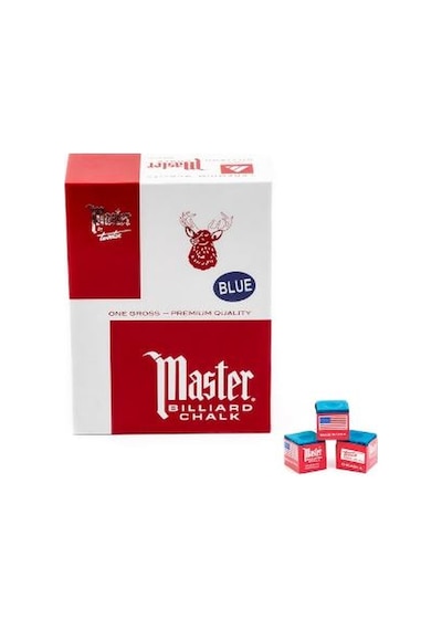 Master 144'lü Mavi Bilardo Tebeşiri