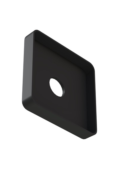 Cateksss 55x55 Mm Dış Profil Pabucu Gri - 16 Lı Paket