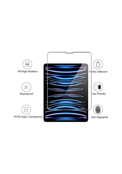 Apple İpad Pro 12.9 İnç 2022 6. Nesil Ekran Koruyucu Flexible Nano