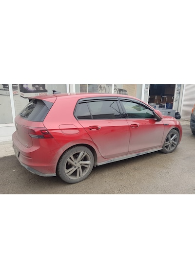VW Golf 8 Mügen Cam Rüzgarlığı 2020 Sonrası 4 Lü SET