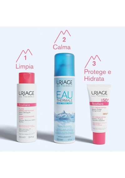 Uriage Roseliane Spf50+ Hassas Ciltler İçin Kızarıklık Karşıtı Cc Krem, 40 Ml Diğer