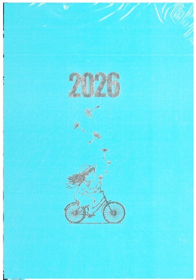 Özkan 2026 Gizli Spiralli Ajanda 12x17 Buz Mavi Buz Mavi