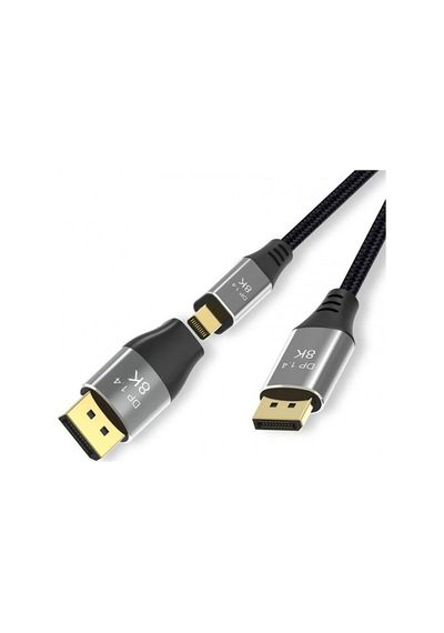 8k Mini Displayport To Displayport Adaptörü Çift Yönlü Dönüştürücü