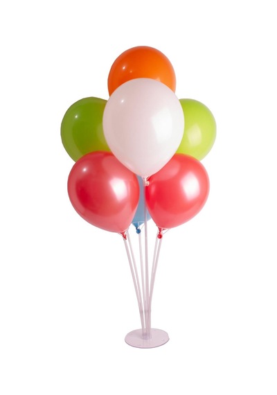 Parti Malzemeleri Balon Standı 75 Cm Çok Renkli