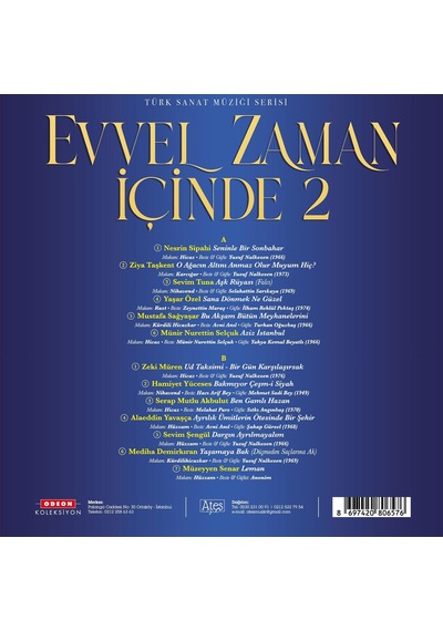 Evvel Zaman İçinde Vol. 2 Plak