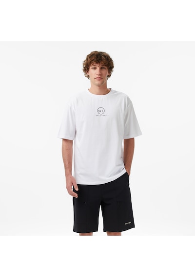 Unıted4 Regular Fit Erkek Beyaz T-shirt Oba