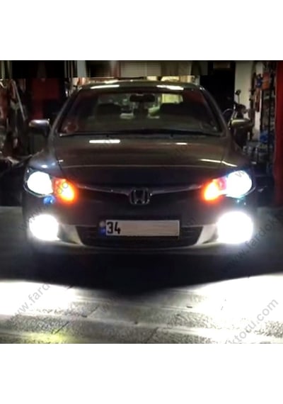 Honda Cıvıc Fd6 Led Xenon Kısa Far Ampulü Photon Mono 2Plus Hb4