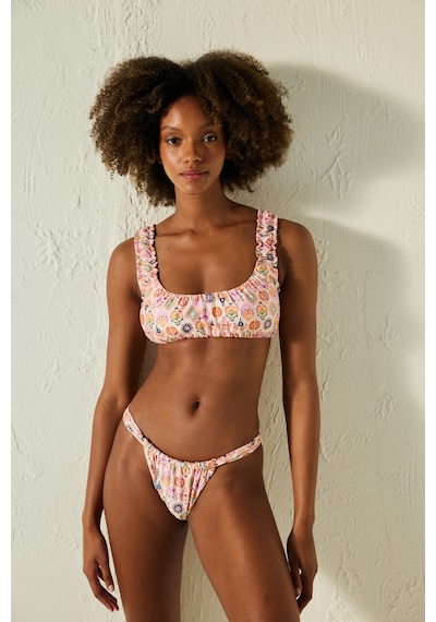 Penti Arianne Bra Desenli Bikini Üstü