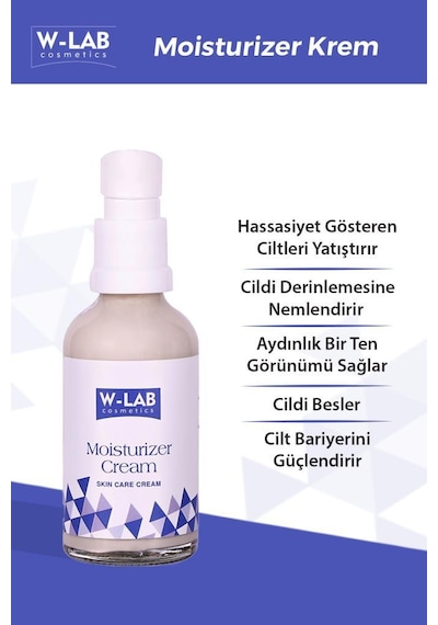 W-Lab Cosmetics Moisturizer Krem 50 ML