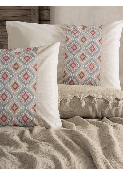 Cotton Box Jakarlı Çift Kişilik Pike Takımı Papina Taş