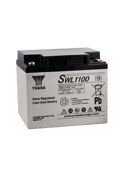 Yuasa SWL1100 12V 39.6Ah Bakımsız Kuru Akü