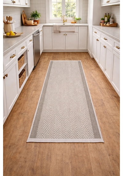 Merinos Rs Sisal 79271-070 Özel Kesme Halı Kahverengi Çok Renkli