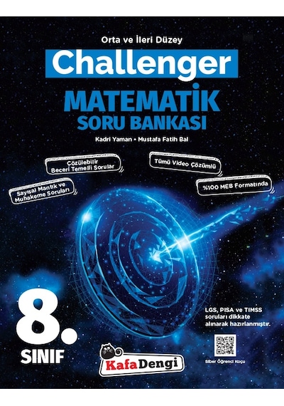 Kafadengi 8. Sınıf Challenger Matematik Soru Bankası