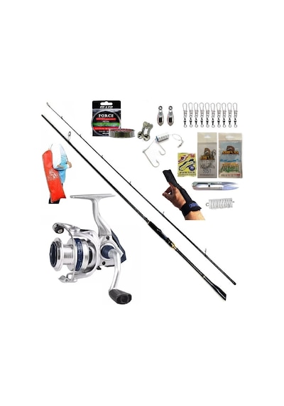 Okuma Aria 4000 270cm 8-42gr Oslo Zen Pro Kıyı Spin Olta Takımı Seti