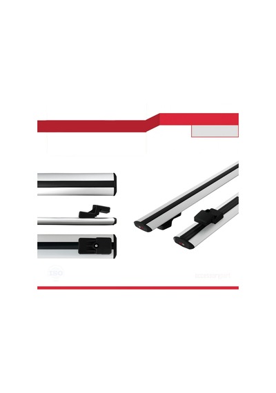 Ara Atkı Tavan Barı Basic Model 140cm Gri 2 Adet
