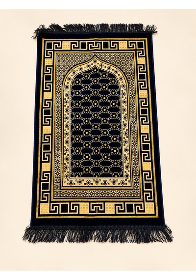 Kadife Seccade - 70x110 Cm - Yumuşak Ve Konforlu Lacivert