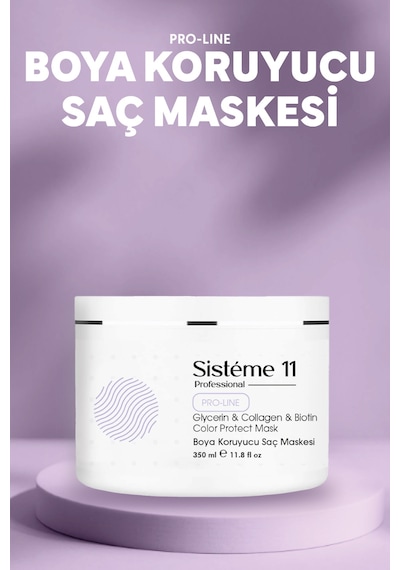Sisteme 11 Boya Koruyucu Saç Maskesi 350 Ml