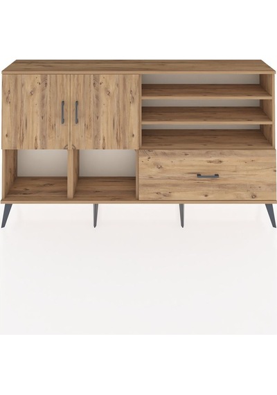 Arges Konsol 7 Raflı Tek Çekmeceli 2 Kapaklı 176x30x99 Çam-çam Atlas Çam - Atlas Çam Arges Konsol 7 Raflı Tek Çekmeceli 2 Kapaklı 176x30x99 Çam-çam Atlas Çam - Atlas Çam