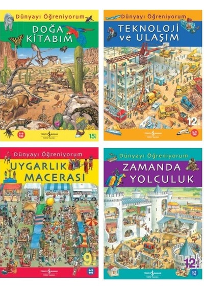 İş Bankası Dünyayı Öğreniyorum Seti 4 Kitap