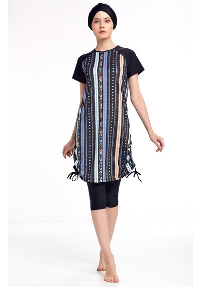 Adasea 3409 Yarım Kol Taytlı Mayo 001