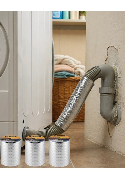 Mey İthalat 3 Lü Set Güçlü Yapışkanlı Su Yalıtım Bandı 72 Mm 2 Metre