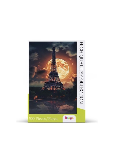 Btoys 500 Parça Puzzle Eyfel Kulesi 9037