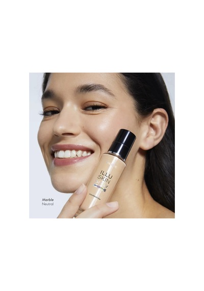 The One Illuskin Glow Reflective Fondöten Vanilla Neutral 46329 Bej Bej