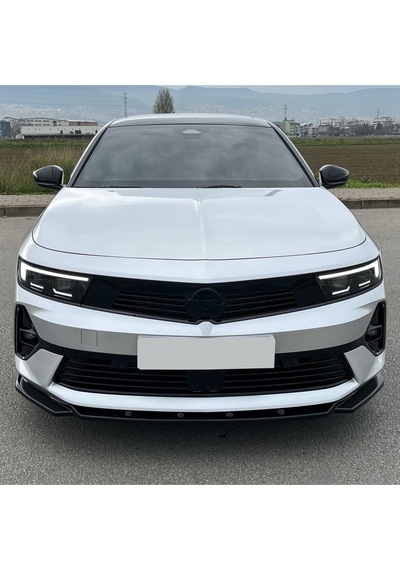 Opel Astra L Ön Lip Plastik Piano Black